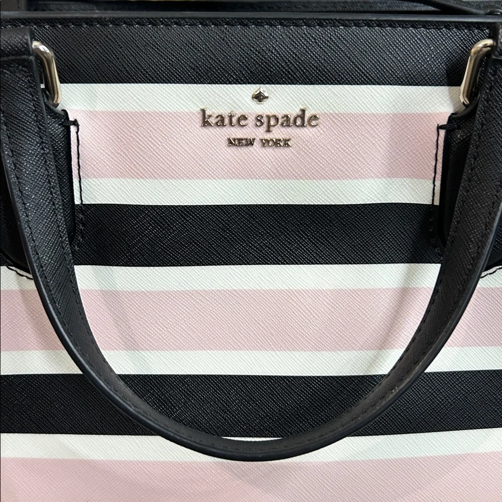 Kate Spade Striped Bag & Wallet Bundle - Picture 2 of 13